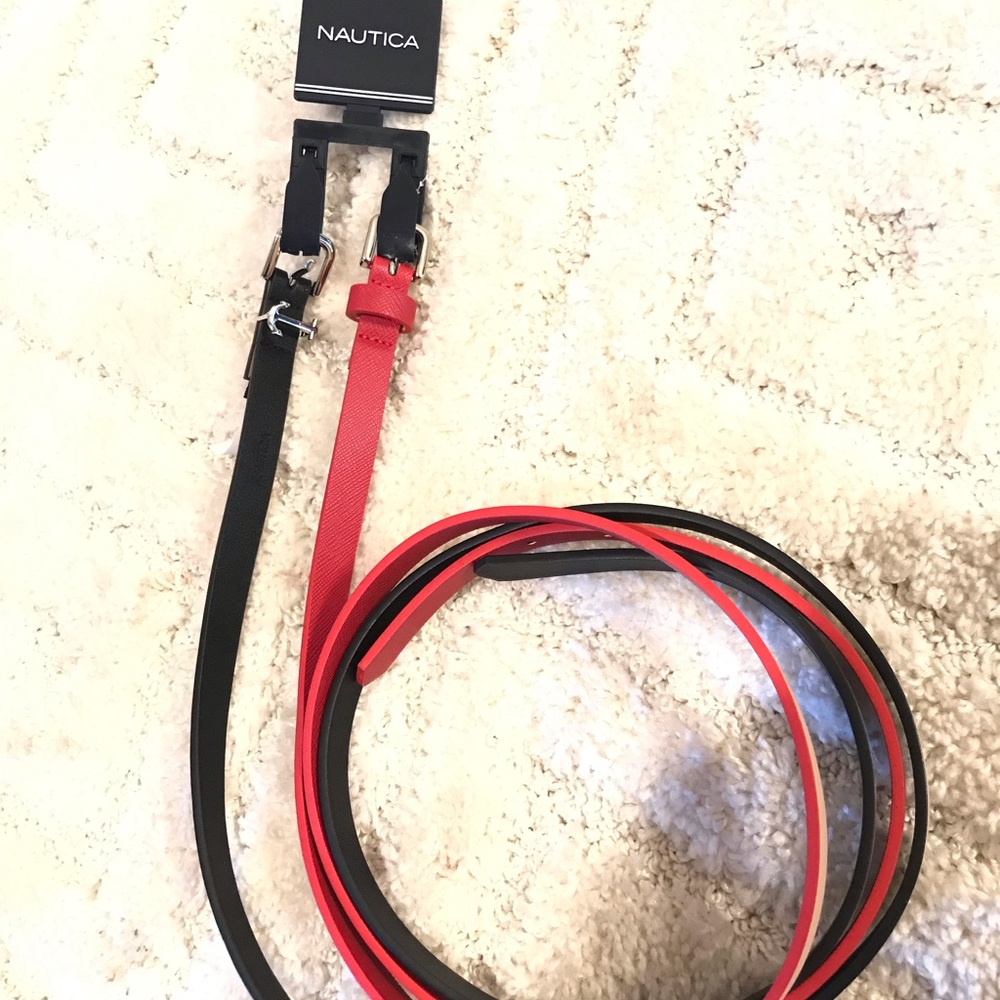NEW Two Woman Belt Nautica Size L-XL